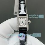 Swiss Clone M1 Factory Cartier Tank Louis Cartier Mini Diamond Ladies Watch 